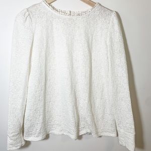 Long sleeve Loft Floral Pattern, White